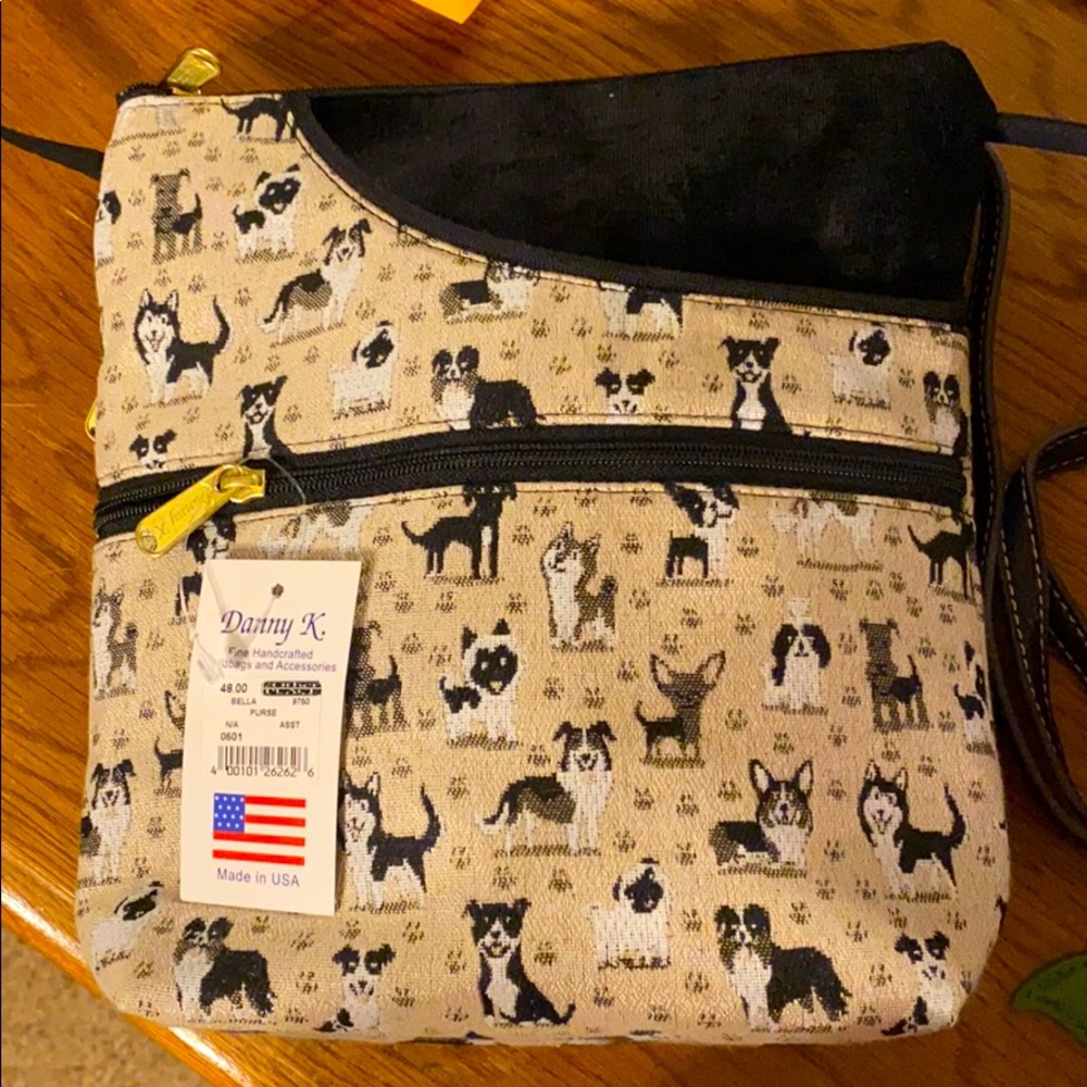 Danny K. Dog Purse. Brand new